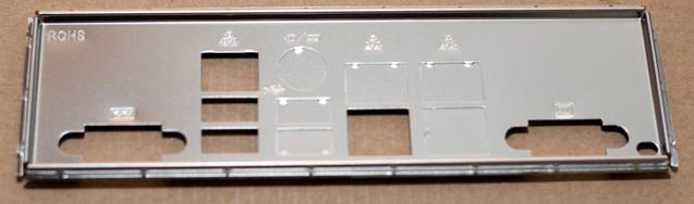 The back connector panel.